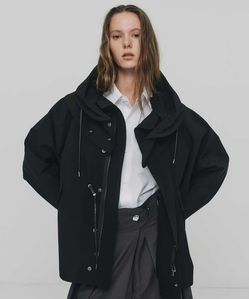 VACHEMENT/ヴァシュモン】Recycle Shell Tafta Mods Coat/リサイクル