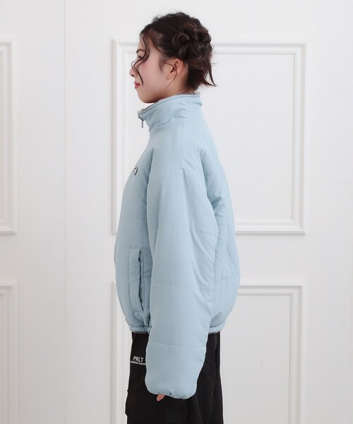 セール】ボアリバーシブルブルゾン（ブルゾン）｜PINK-latte