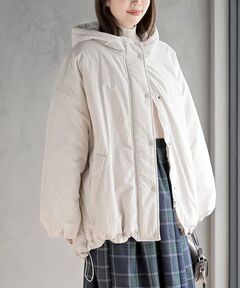FRED PERRY/フレッドペリー] 別注 フード刺繍 ナイロンシェル
