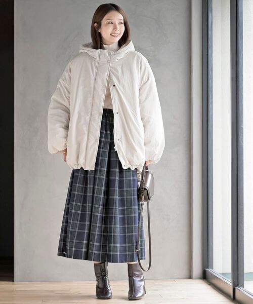 rps（アールピーエス）の「ナイロンワッシャーモンスターパーカー（ナイロンジャケット・レディース・アイボリー/ブラック/ライトカーキ・フリー）」の4枚目の写真