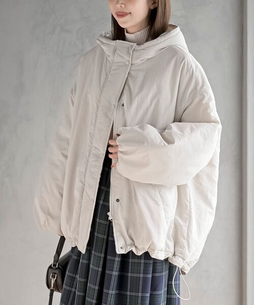 rps（アールピーエス）の「ナイロンワッシャーモンスターパーカー（ナイロンジャケット・レディース・アイボリー/ブラック/ライトカーキ・フリー）」の8枚目の写真