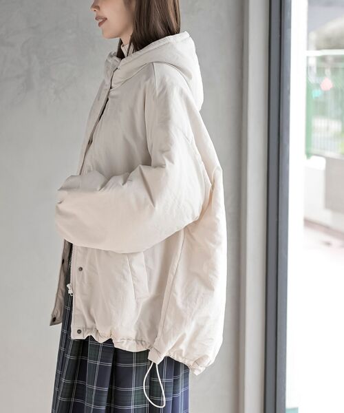 rps（アールピーエス）の「ナイロンワッシャーモンスターパーカー（ナイロンジャケット・レディース・アイボリー/ブラック/ライトカーキ・フリー）」の9枚目の写真