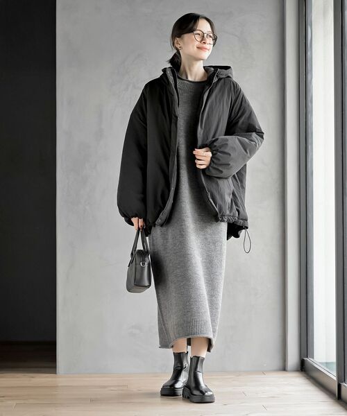 rps（アールピーエス）の「ナイロンワッシャーモンスターパーカー（ナイロンジャケット・レディース・アイボリー/ブラック/ライトカーキ・フリー）」の20枚目の写真