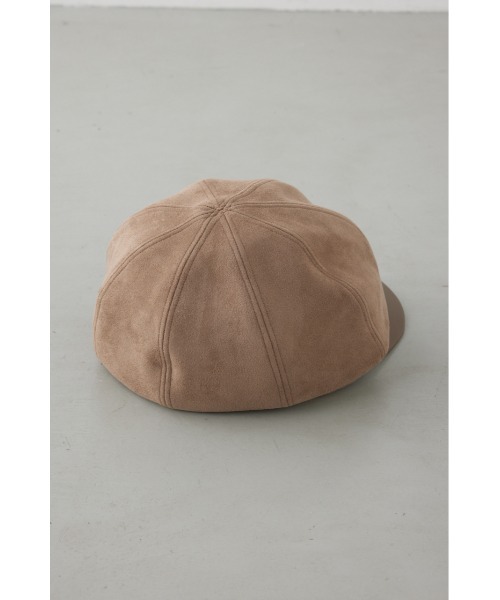 AZUL by moussy（アズールバイマウジー）の「フェイクレザーチェーンキャスケット（キャスケット・レディース・ベージュ/ブラック・FREE）」の18枚目の写真