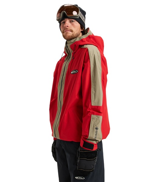 Quiksilver（クイックシルバー）の「HIGH ALTITUDE GORE-TEX/クイックシルバーゴアテックススキースノーボードウェア(ジャケット)（マウンテンパーカー・メンズ・レッド/ベージュ・X-LARGE/LARGE/MEDIUM/SMALL）」の18枚目の写真