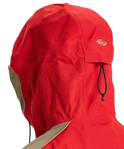Quiksilver（クイックシルバー）の「HIGH ALTITUDE GORE-TEX/クイックシルバーゴアテックススキースノーボードウェア(ジャケット)（マウンテンパーカー・メンズ・レッド/ベージュ・X-LARGE/LARGE/MEDIUM/SMALL）」の6枚目の写真