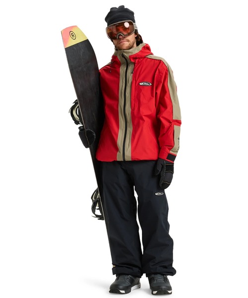 Quiksilver（クイックシルバー）の「HIGH ALTITUDE GORE-TEX/クイックシルバーゴアテックススキースノーボードウェア(ジャケット)（マウンテンパーカー・メンズ・レッド/ベージュ・X-LARGE/LARGE/MEDIUM/SMALL）」の10枚目の写真
