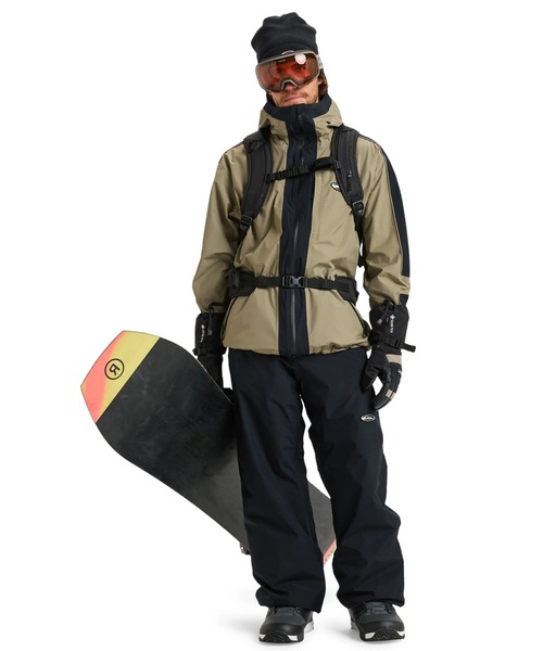 Quiksilver（クイックシルバー）の「HIGH ALTITUDE GORE-TEX/クイックシルバーゴアテックススキースノーボードウェア(ジャケット)（マウンテンパーカー・メンズ・レッド/ベージュ・X-LARGE/LARGE/MEDIUM/SMALL）」の16枚目の写真