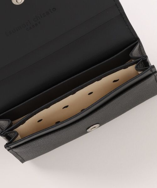 tsumori chisato CARRY（ツモリチサトキャリー）の「名刺入れ　ツモリチサト　ラックスｔｃネーム（名刺入れ・レディース・ブラック/オレンジ/ブルー・FREE）」の5枚目の写真