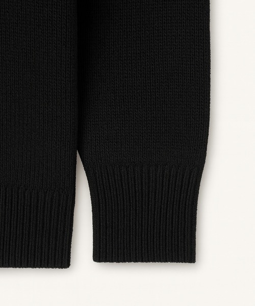FACTOTUM(ファクトタム)の「【FACTOTUM】 5G Seed Stitch V Knit(ニット/セーター・メンズ・ブラック・FREE)」の7枚目の写真