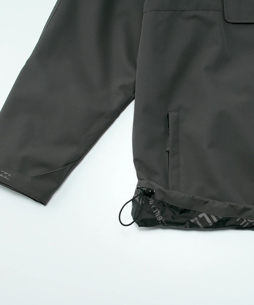 ♠【ビラボン】✨新品未使用　スノボードジャケット　スキー　黒×グレー　M セール】BILLABONG メンズ ANORAK JACKET スノージャケット 【25