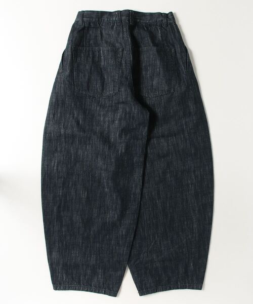 VOAAOV（ヴォアーブ）の「【VOAAOV】 RANDOM CRUNCH DENIM Wide Tapered Pants - wash（デニムパンツ・メンズ・ワンウォッシュ・0/1）」の6枚目の写真