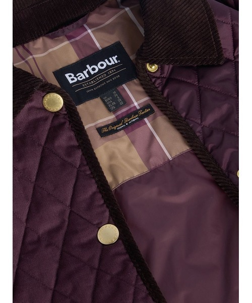 Barbour(バブアー)の「Marlaキルティング ジャケット(レディース)(ブルゾン・レディース・レッド/ブラック・8/10)」の14枚目の写真