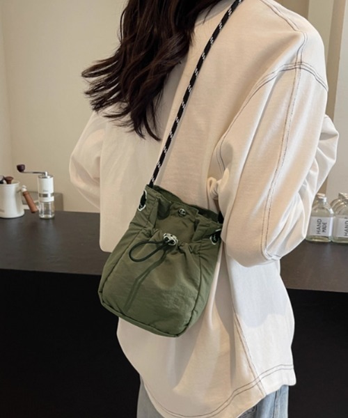 Miniministore(ミニミニストア)の「ミニ ショルダーバッグ レディース 軽量(ショルダーバッグ・レディース・ブルー/ミント/カーキ・FREE)」の1枚目の写真