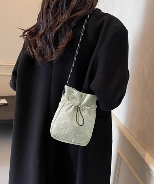 Miniministore(ミニミニストア)の「ミニ ショルダーバッグ レディース 軽量(ショルダーバッグ・レディース・ブルー/ミント/カーキ・FREE)」の2枚目の写真