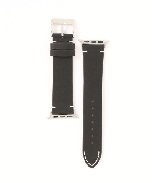 Fun & Daily(ファンアンドデイリー)の「Cow Leather Apple Watch Band / アップルウオッチ(デジタル腕時計・メンズ・ブラック/ライトブラウン・A/B)」の5枚目の写真
