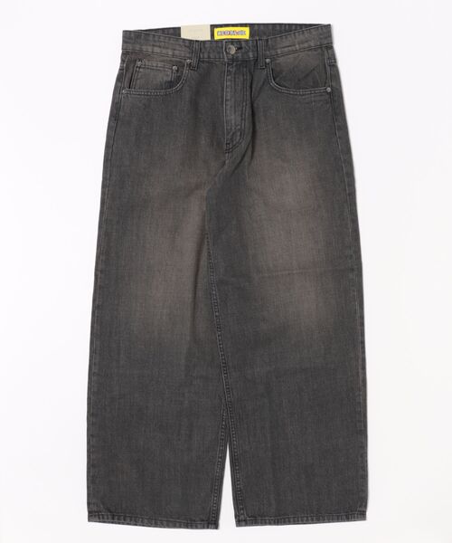 Stars Stripes(スターズストライプス)の「【NEO BLUE/ネオブルー】neo blue Tinted Charcoal Mud Wash Super Baggy Jeans/スーパーバギージーンズ ワイドデニム ゆったり ストリート 韓国ファッション ヴィンテージ加工(デニムパンツ・メンズ・スミクロ・36inch/34inch/32inch)」の15枚目の写真