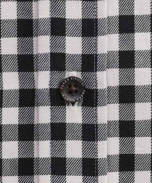 TAKEO KIKUCHI（タケオキクチ）の「マルチギンガムチェック シャツ（シャツ/ブラウス・メンズ・ブルー系その他3/オレンジ系その他3/ブラック系1・02/03/04）」の12枚目の写真