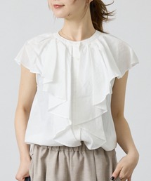 DESIGNWORKS（デザインワークス）の「フロントラッフルブラウス（シャツ/ブラウス）」