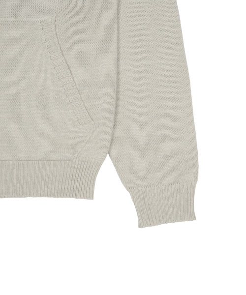 THECOLDESTMOMENT(ザコールデストモーメント)の「TCM starfish logo knit hoodie (ivory)(ニット/セーター・レディース・その他・SMALL/MEDIUM/LARGE)」の3枚目の写真
