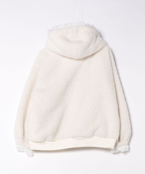 Secret Honey（シークレットハニー）の「モコモコファーブルゾン（その他アウター・レディース・グレー/オフホワイト/ブラック・MEDIUM）」の16枚目の写真