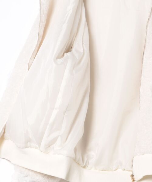 Secret Honey（シークレットハニー）の「モコモコファーブルゾン（その他アウター・レディース・グレー/オフホワイト/ブラック・MEDIUM）」の17枚目の写真