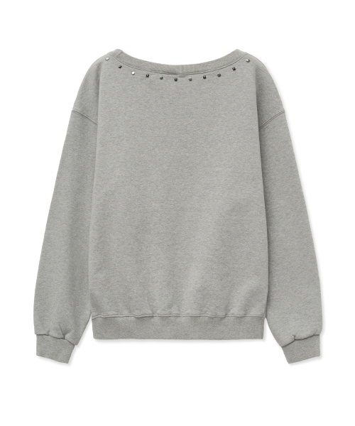 Midnight Move（ミッドナイトムーブ）の「89 rivet mtm [grey]（スウェット・レディース・その他・FREE）」の4枚目の写真