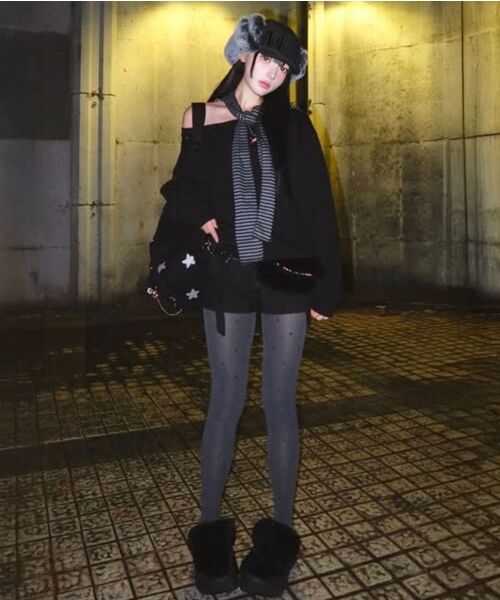 Midnight Move（ミッドナイトムーブ）の「89 rivet mtm [grey]（スウェット・レディース・その他・FREE）」の12枚目の写真