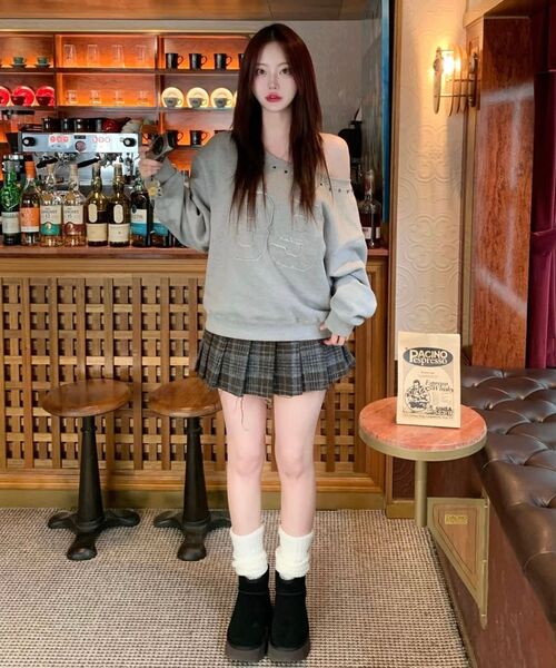 Midnight Move（ミッドナイトムーブ）の「89 rivet mtm [grey]（スウェット・レディース・その他・FREE）」の13枚目の写真