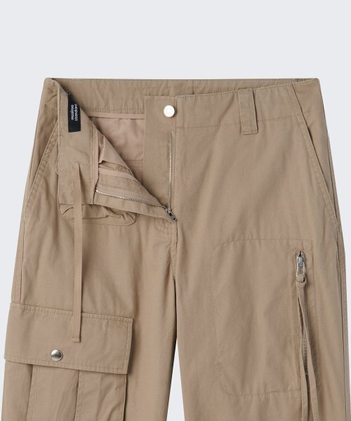 MUSINSA STANDARD WOMAN（ムシンサスタンダードウーマン）の「ウィメンズセミブーツカットユーティリティカーゴパンツ[ベージュ]（その他パンツ・レディース・その他・30/24/25/26/27/28/29）」の13枚目の写真
