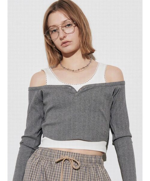 EMODA（エモダ）の「シングルブリッジグラス（サングラス・レディース・シルバー/ゴールド・FREE）」の22枚目の写真