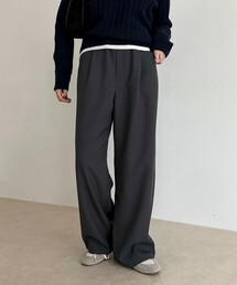 fredy emue | ウールライク5ポケイージーパンツ(その他パンツ)