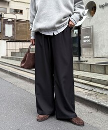 fredy emue | ウールライク5ポケイージーパンツ(その他パンツ)