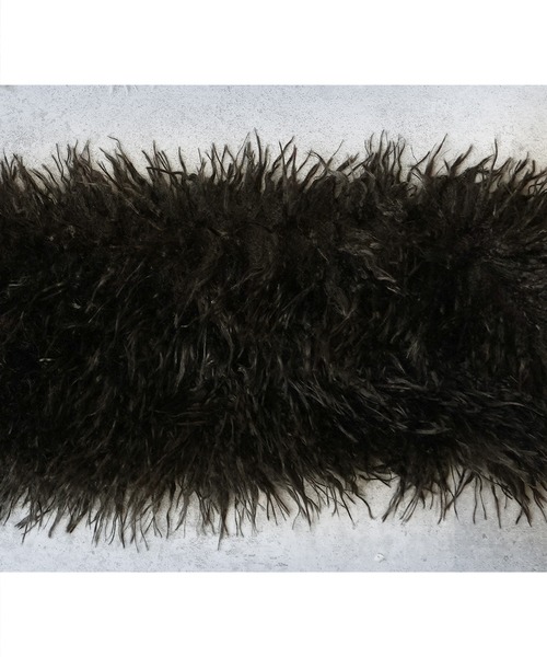 reca（レカ）の「フェイクファーティペット（マフラー・レディース・ダークブラウン/グレイッシュベージュ・ONE SIZE）」の16枚目の写真