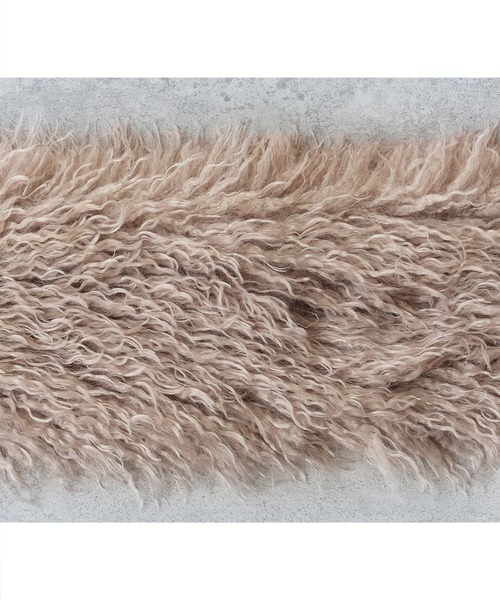 reca（レカ）の「フェイクファーティペット（マフラー・レディース・ダークブラウン/グレイッシュベージュ・ONE SIZE）」の17枚目の写真