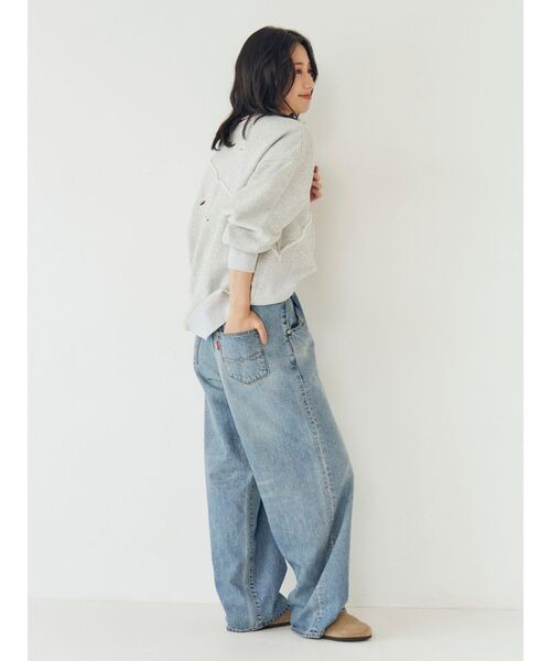 セール】ウエストデザインルーズデニム（デニムパンツ）｜Ungrid（アン