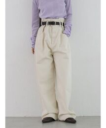 Ungrid（アングリッド）の「ウエストデザインルーズデニム（デニムパンツ）」