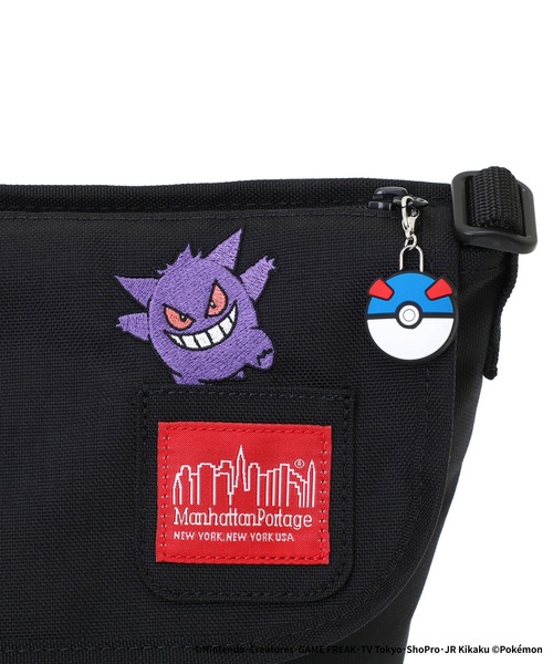 Manhattan Portage（マンハッタンポーテージ）の「NYLON MESSENGER BAG (XXS) FZP Pokemon 25（メッセンジャーバッグ・メンズ・ブラック・X-SMALL）」の7枚目の写真