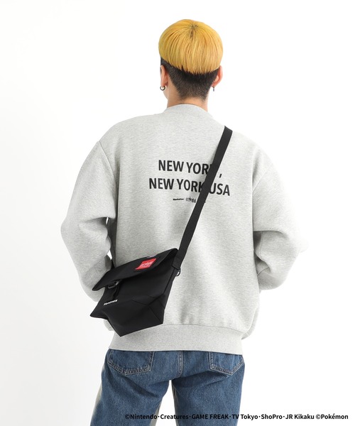 Manhattan Portage（マンハッタンポーテージ）の「NYLON MESSENGER BAG (XXS) FZP Pokemon 25（メッセンジャーバッグ・メンズ・ブラック・X-SMALL）」の3枚目の写真