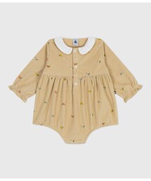 PETIT BATEAU（プチバトー）の「長袖コンビネゾン（ロンパース）」