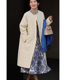 FRENCH PAVE｜フレンチパヴェのノーカラーコート通販 - ZOZOTOWN