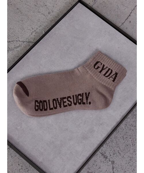 GYDA（ジェイダ）の「GYDAソックス（ソックス/靴下・レディース・ブラック/パープル/ブラウン/ピンク/オフホワイト/ブルー/その他3/グレー・FREE）」の4枚目の写真