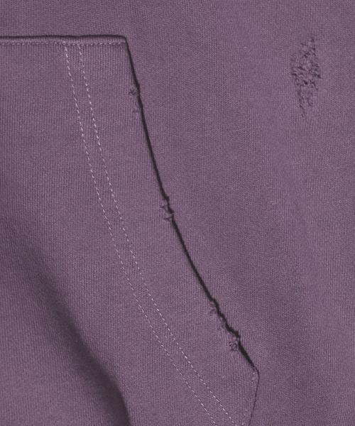 CRITIC(クリティック)の「BREAKING WORMHOLE HOODIE ZIPUP PURPLE(パーカー・レディース・その他・MEDIUM/LARGE/X-LARGE)」の6枚目の写真
