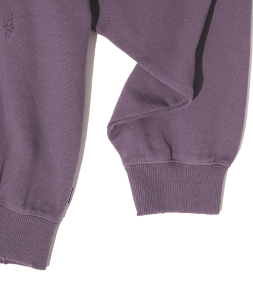 CRITIC(クリティック)の「BREAKING WORMHOLE HOODIE ZIPUP PURPLE(パーカー・レディース・その他・MEDIUM/LARGE/X-LARGE)」の7枚目の写真