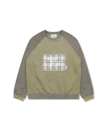 RuNaKi'Hu'（ルナキフ）の「WXT065 コイビトレグランアプリケスウェット（カーキ）（スウェット）」