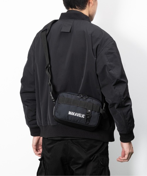 MAKAVELIC(マキャベリック)の「【MAKAVELIC】OMMAND WAIST BAG(ショルダーバッグ・メンズ・ブラック/ネイビー・FREE)」の7枚目の写真