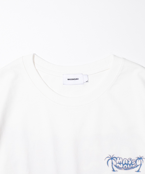 MASSNOUN（マスノウン）の「[16番手] パームツリー 半袖Tシャツ MSHTS013-WT（Tシャツ/カットソー・レディース・その他・SMALL/X-LARGE）」の3枚目の写真