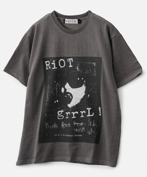 リオットTシャツ_チャコール