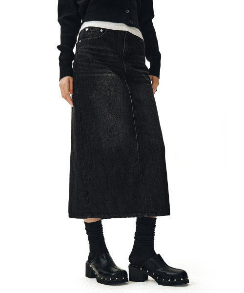 DECET WOMEN(デケット ウーマン)の「シグネチャーロングスカート DCSK003BlackB(スカート・レディース・その他・SMALL/MEDIUM/LARGE/X-SMALL)」の10枚目の写真