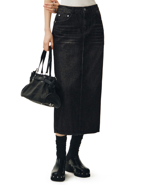 DECET WOMEN(デケット ウーマン)の「シグネチャーロングスカート DCSK003BlackB(スカート・レディース・その他・SMALL/MEDIUM/LARGE/X-SMALL)」の6枚目の写真